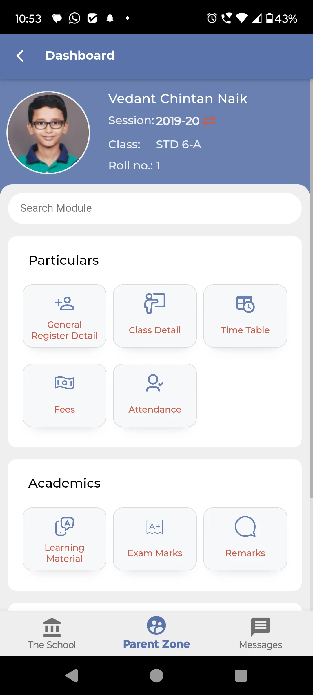 Lourdes Convent School screenshot